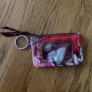 Vera Bradley ID Keychain Wallet